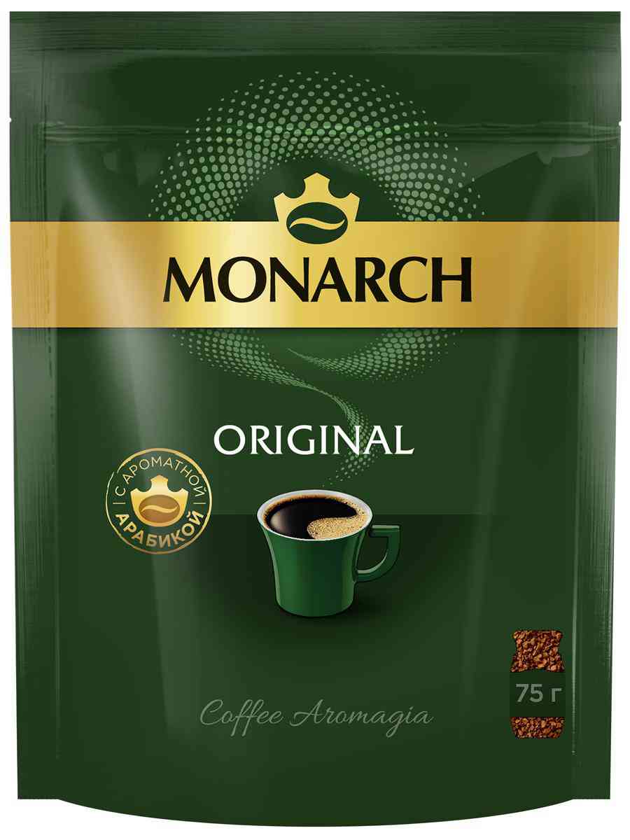Кофе растворимый Монарх Original, 75г