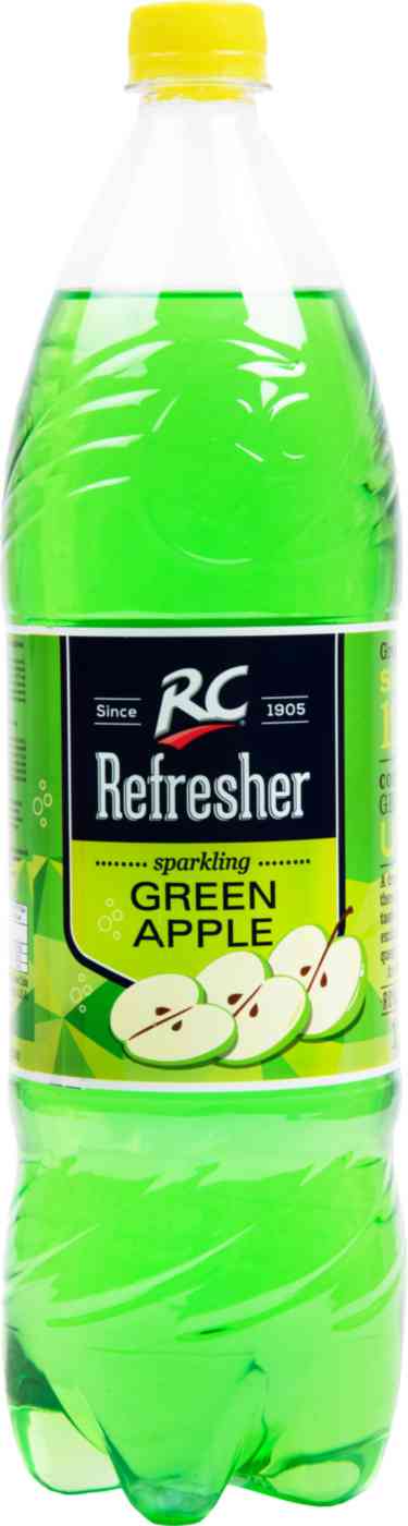 Напиток RC Refresher Green Apple, 1,5л