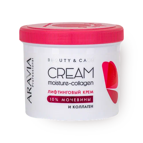 Крем Aravia Professional Moisture Collagen лифтинговый с коллагеном и мочевиной 10%