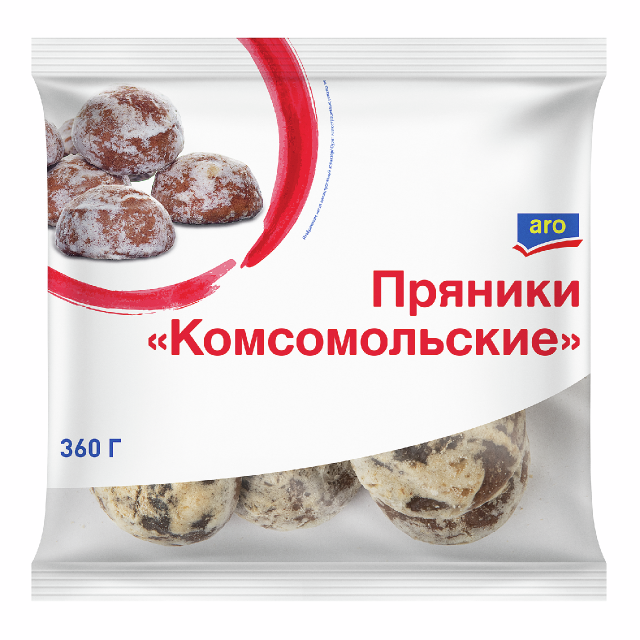 aro Пряники сырцовые Комсомольские, 360г
