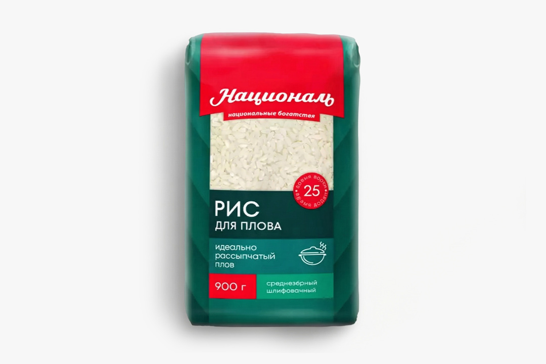 Рис Националь Для плова 900 г / Супермаркет