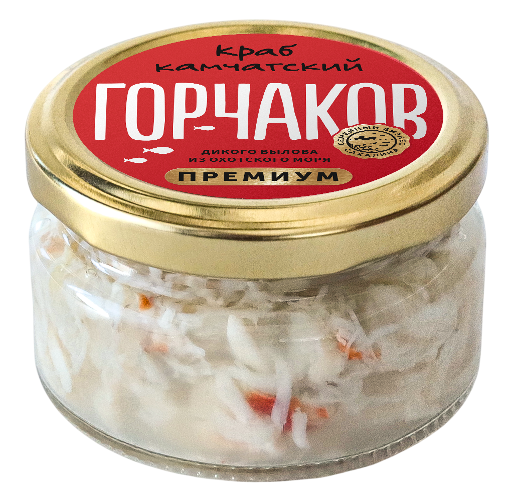 Мясо краба Горчаков 1 сорт, 110г
