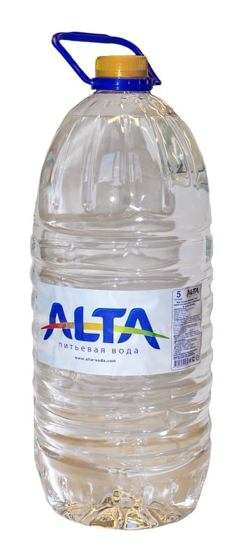 Вода Новокурьинская Альта питьевая негазированная, 5л