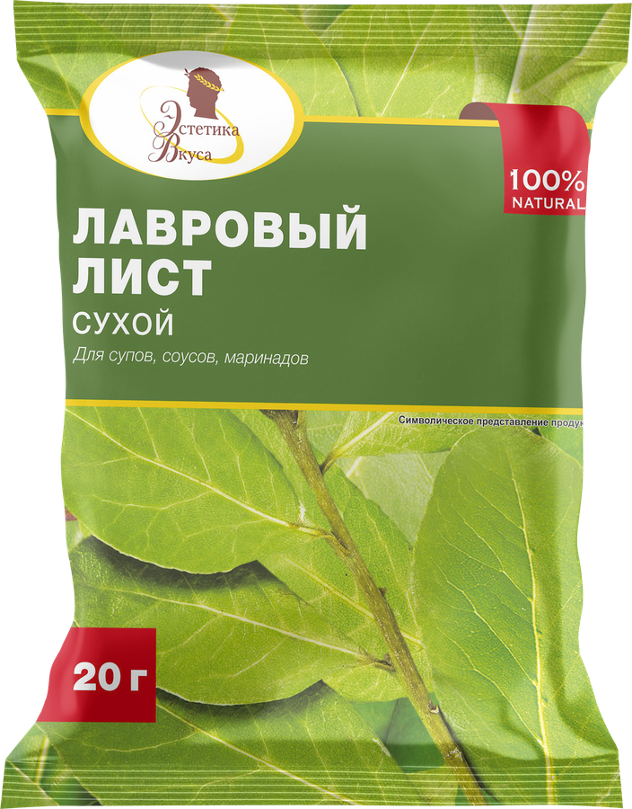 Лавровый лист ЭСТЕТИКА ВКУСА, 20г