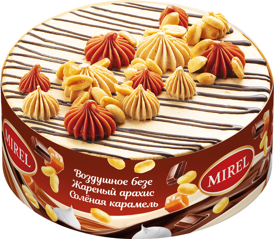 Торт MIREL Шоколадный тоффи, 580г