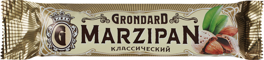 Батончик марципановый GRONDARD Marzipan Классический, 50г
