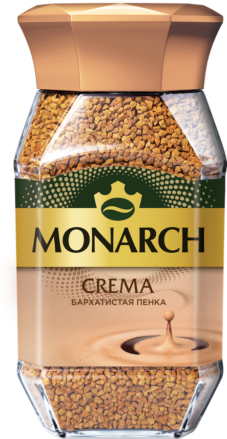 Кофе растворимый MONARCH Крема натуральный сублимированный, 95г