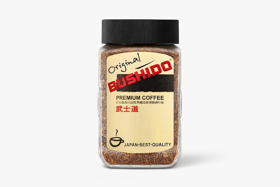 Кофе растворимый Bushido Original сублимированный 100 г