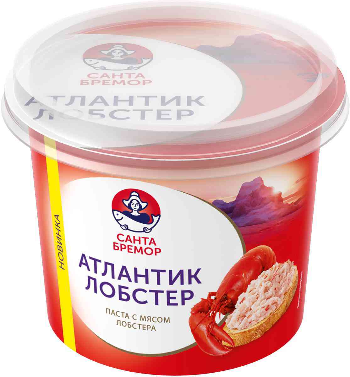 Паста Санта Бремор Атлантик лобстер с мясом лобстера, 150г