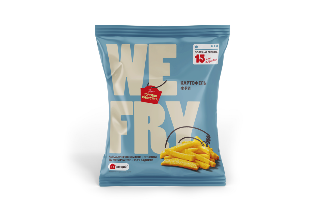 Картофель We Fry Классический Фри замороженный 700 г / Супермаркет