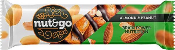 Батончик Nut&Go Almond & peanut, 35г