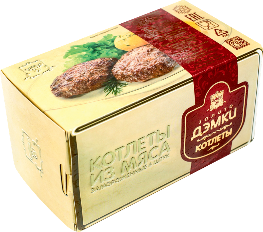 Котлеты ДЭМКА Золото Дэмки, категория В, 450г