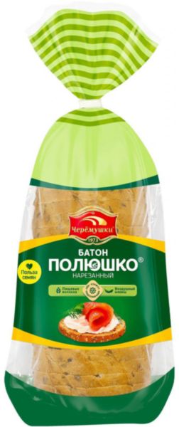 Батон Черёмушки Полюшко, нарезка, 300г