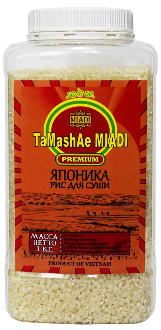 Рис для суши Tamashae Miadi Premium, 1кг