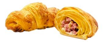 Круассаны с ветчиной и сыром (85г x 50шт), 4.25кг