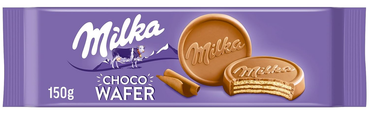 Вафли Milka Choco Wafer, 150г