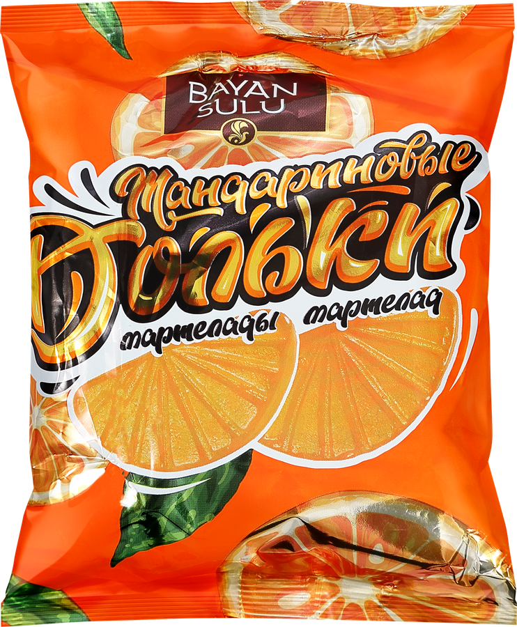 Мармелад BAYAN SULU Мандариновые дольки, 250г
