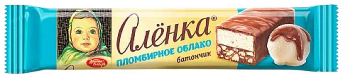 Батончик Алёнка пломбирное облако, 45г