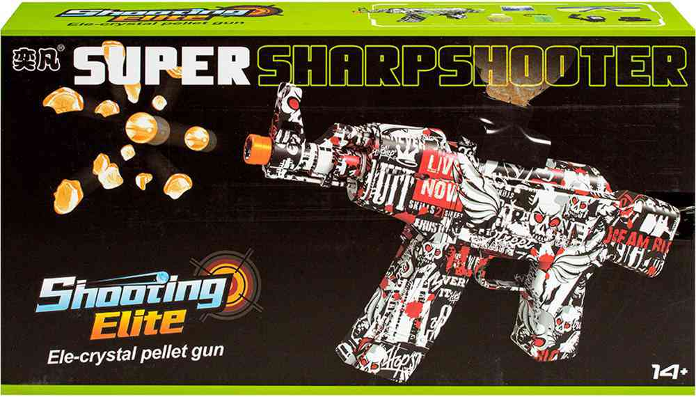 Автомат Maya Toys Снайпер с гидрогелиевыми шариками, 30,5×27,6×6,5см