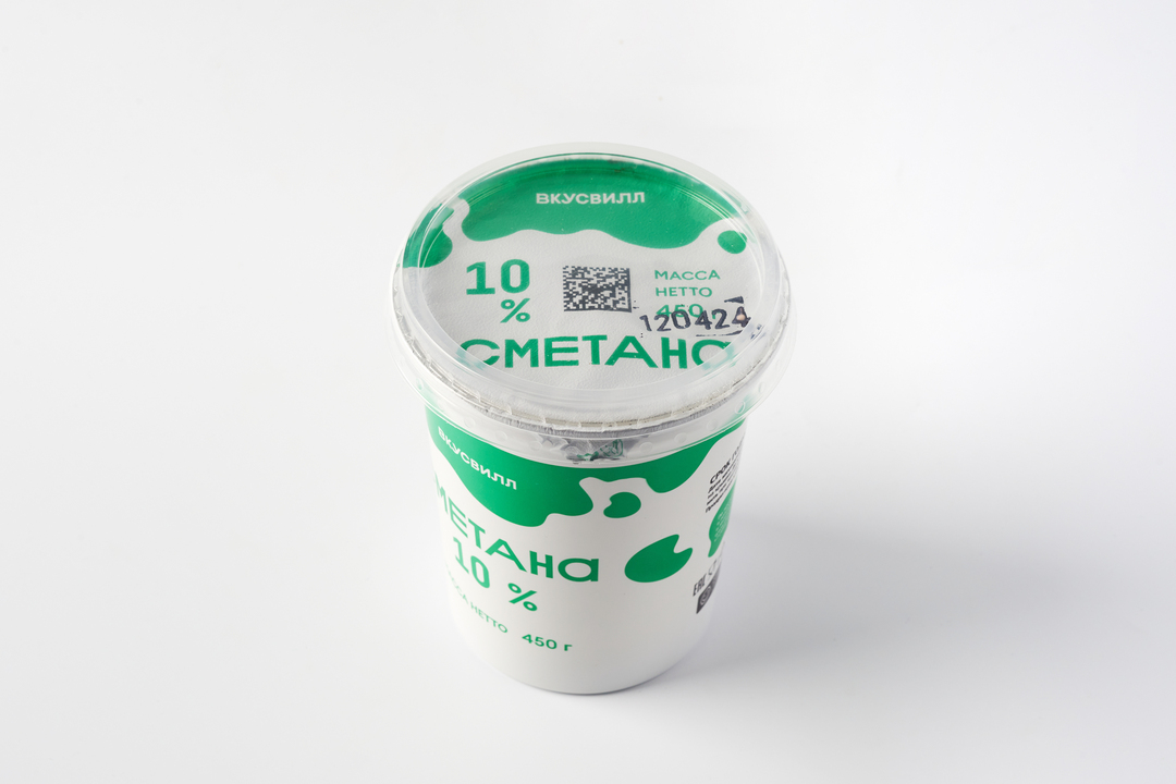 Сметана 10%, 450 г