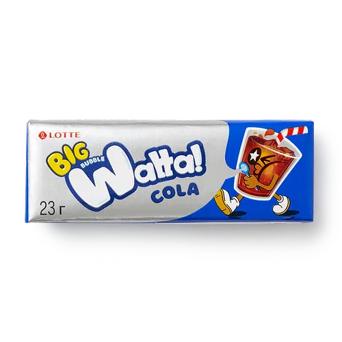 Жевательная резинка Lotte Whatta Cola​
