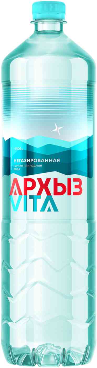 Вода минеральная Архыз негазированная, 1,5л
