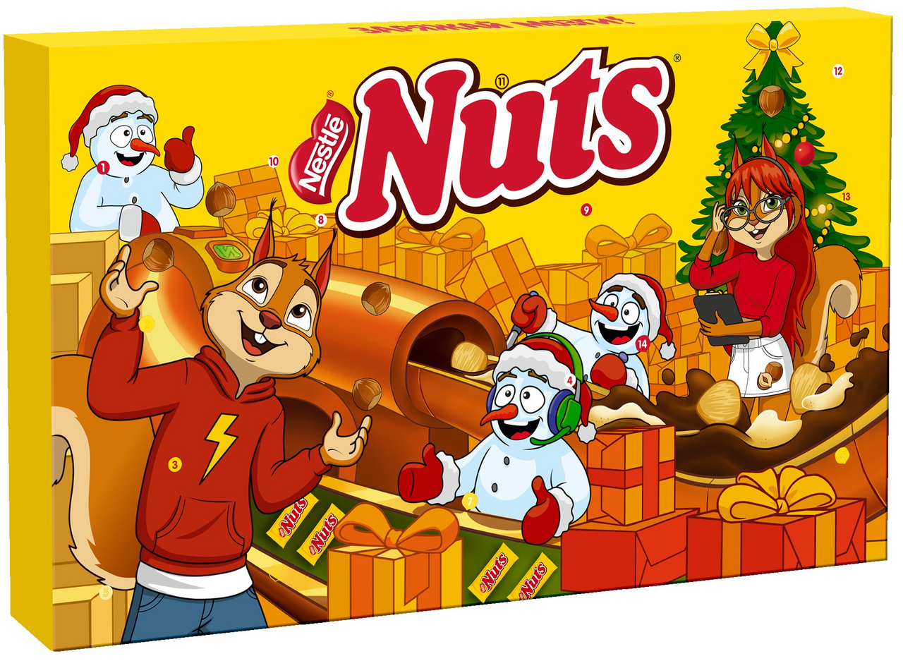 Адвент-календарь Nuts, 374г