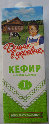 Кефир на живой закваске 1 %