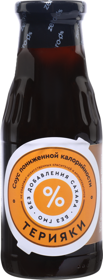Соус MR.DJEMIUS ZERO Терияки, с пониженной калорийностью, 330г