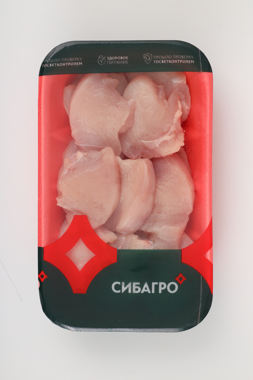 Медальоны из филе цыпленка-бройлера Сибагро охлажденные, 500г