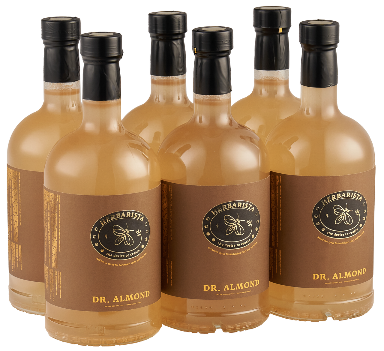 Сироп Herbarista Dr. Almond Миндаль, 700мл x 6 шт