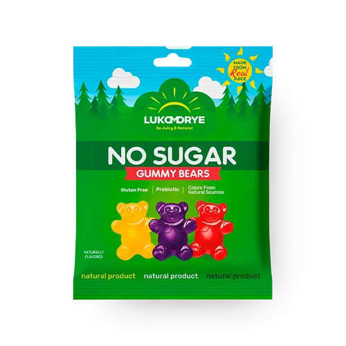 Мармелад на соках Lukomorye Gummy Bears Лесные обитатели Лукоморья без сахара