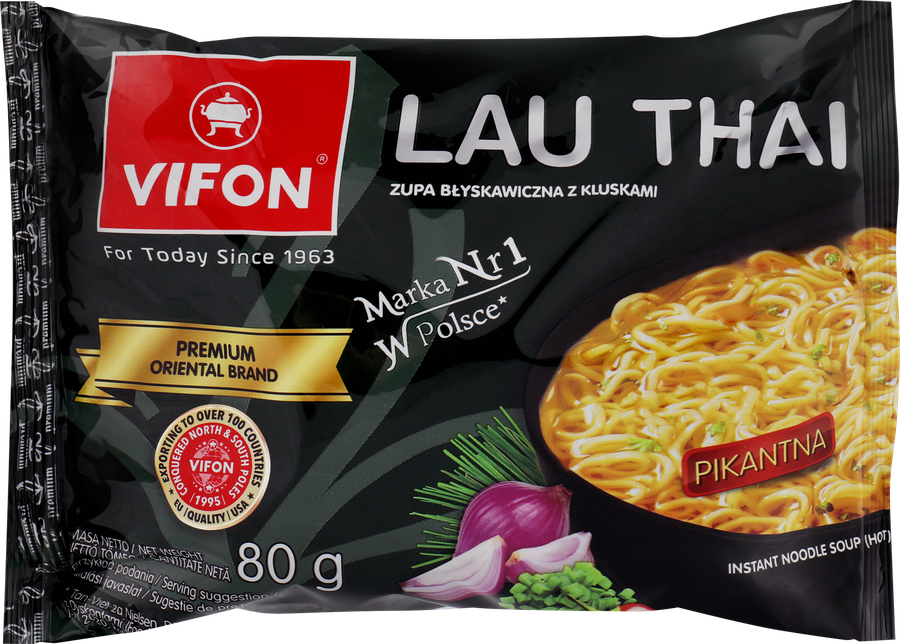 Лапша VIFON Lau Thai Премиум, 80г