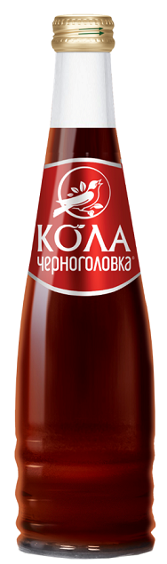 Напиток Черноголовка Cola сильногазированный, 330мл