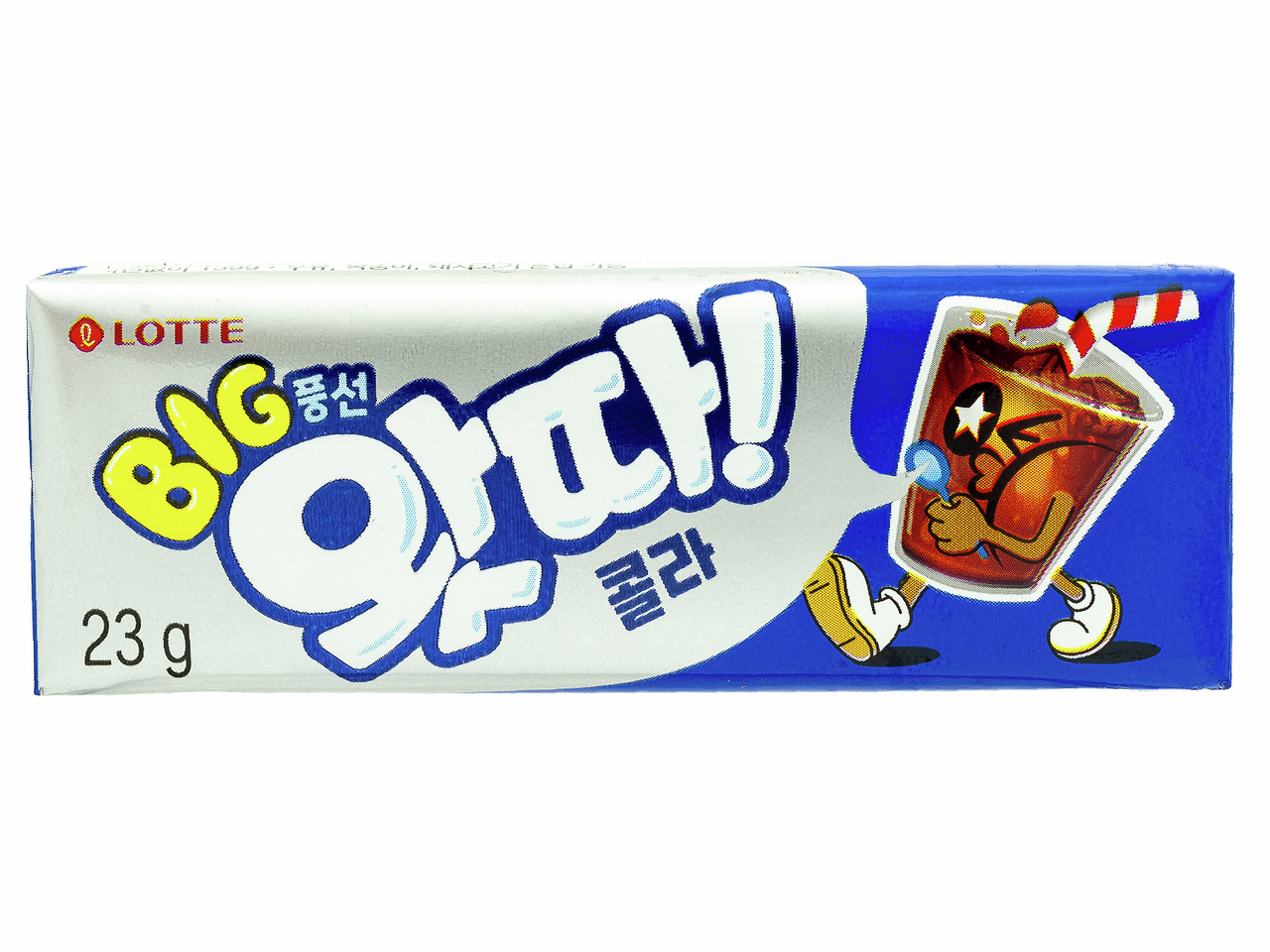 Жевательная резинка Lotte Whatta Cola, 23г