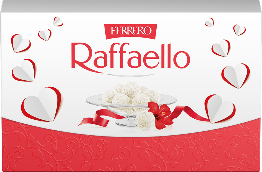 Конфеты RAFFAELLO с цельным миндальным орехом в кокосовой обсыпке, 90г