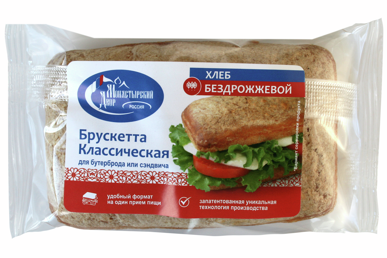 Брускетта Монастырский двор классическая, 100г