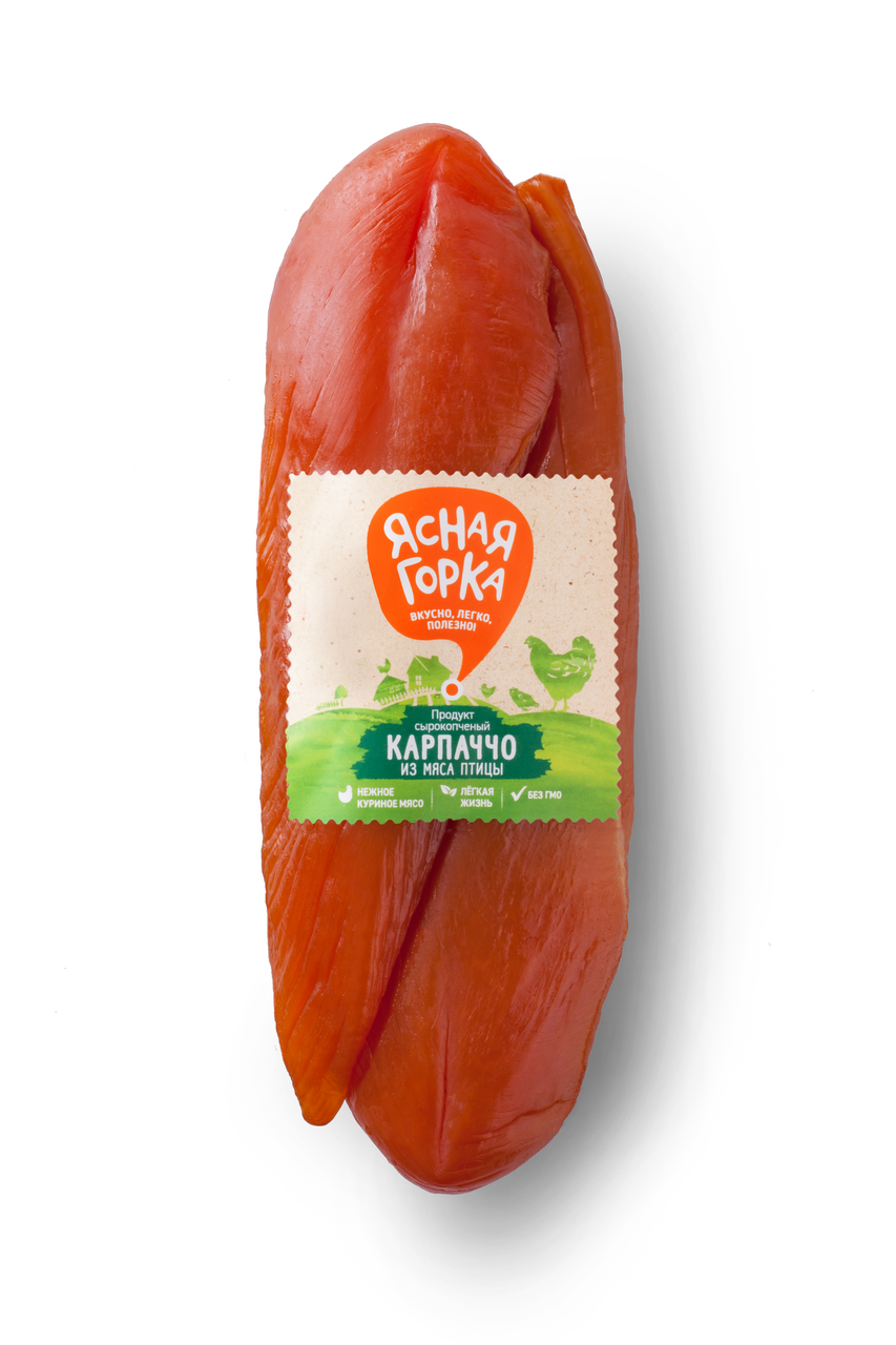 Карпаччо Ясная горка из мяса птицы, ~200г