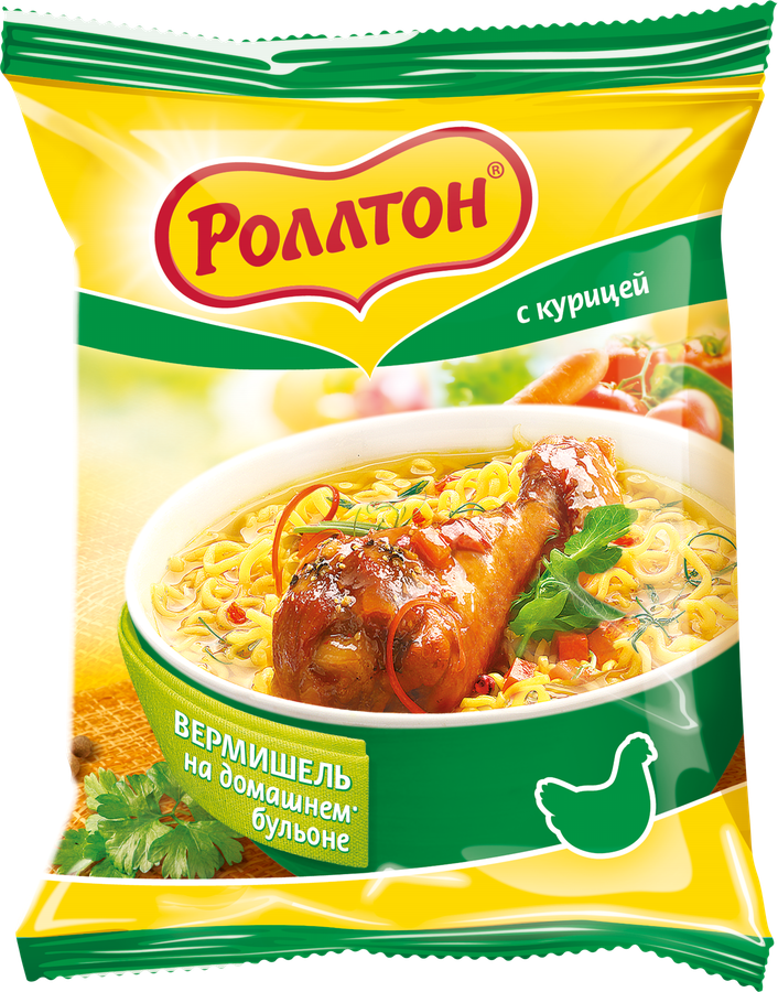 Вермишель РОЛЛТОН в ассортименте, 60г