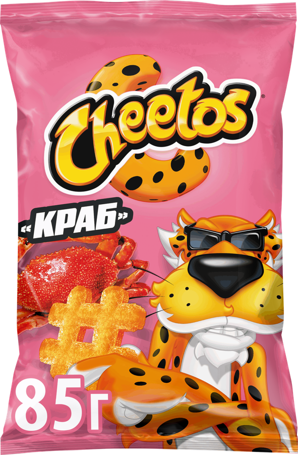 Снеки кукурузные CHEETOS/ЧИТОС Краб, 85г