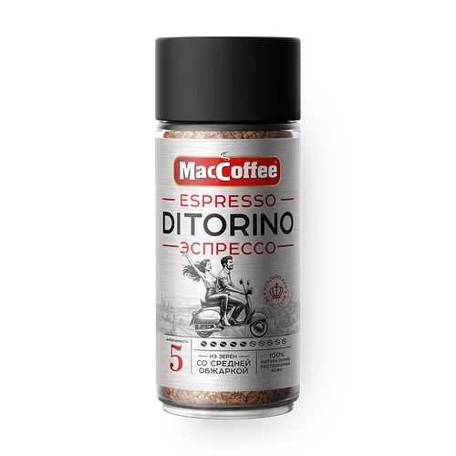 Кофе растворимый MacCoffee Espresso DiTorino, сублимированный​