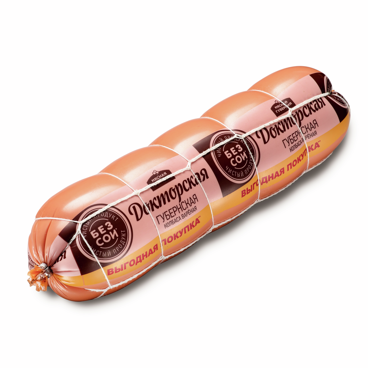 Колбаса Черкизово Докторская Губернская вареная, ~1.5кг