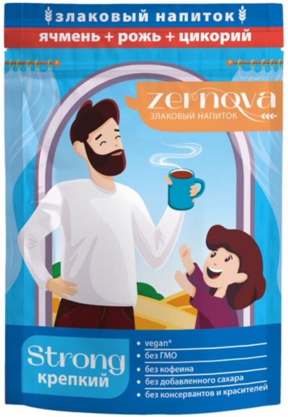 Напиток злаковый Zernova Strong, 200г
