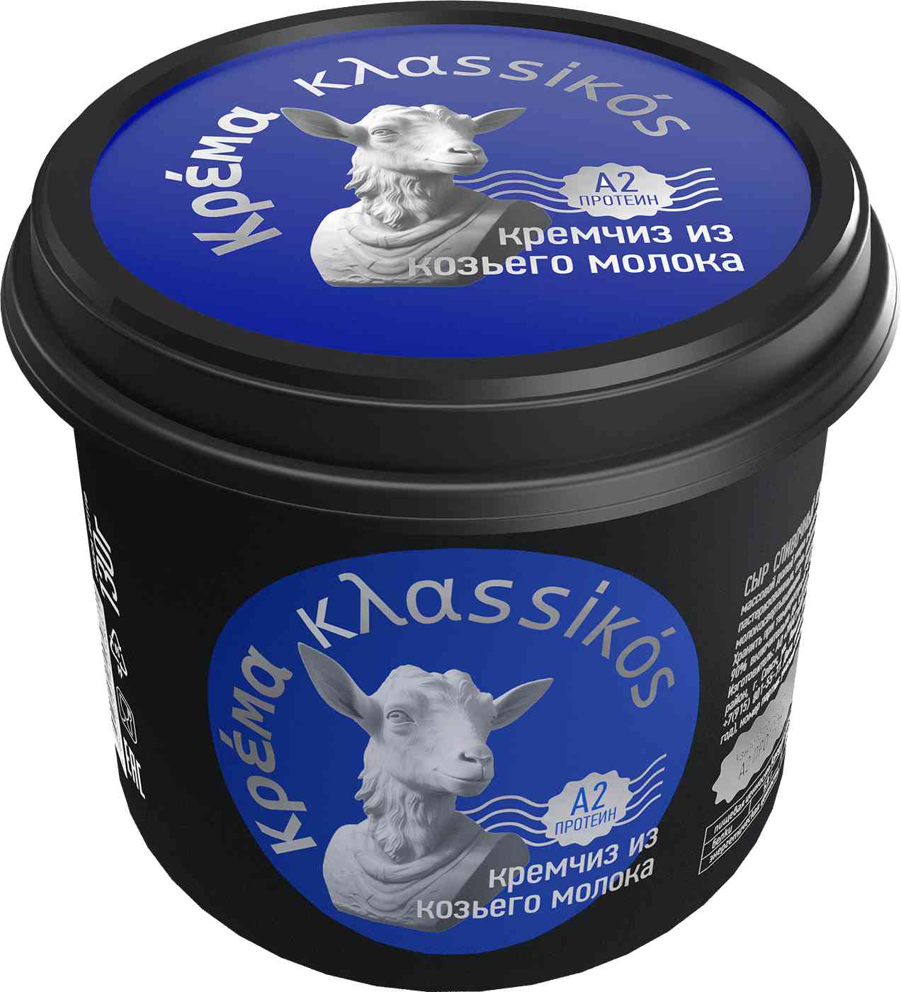 Сыр козий сливочный Klαssikos Кремчиз 70%, 130г