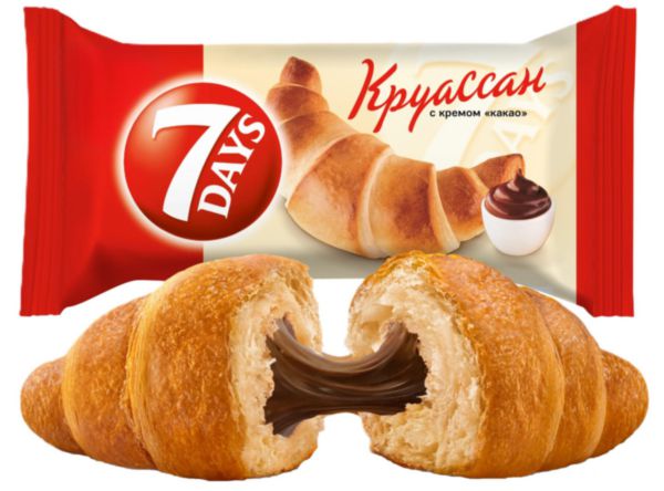 Круассан миди 7 Days с кремом Какао, 65г