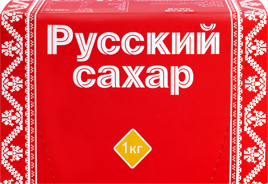Сахар белый РУССКИЙ САХАР кусковой, 1кг