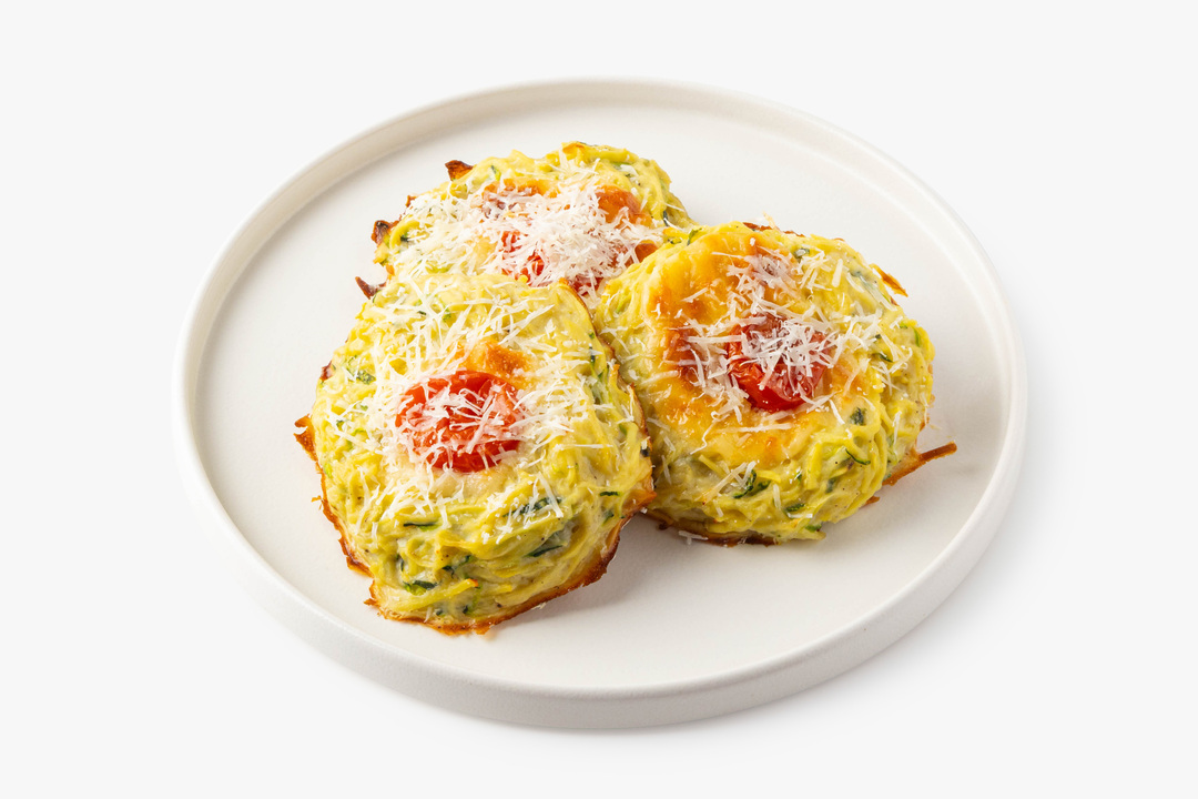 Овощные гнезда с сыром и черри, вес СП