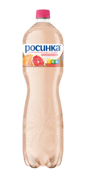 Напиток Росинка со вкусом розового грейпфрута, 1,5л