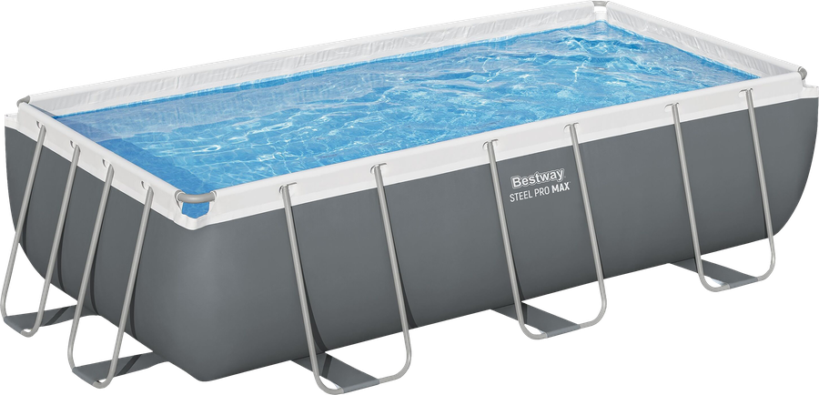 Бассейн каркасный BESTWAY 404x201x100см 6478л, с фильтром-насосом и лестницей, Арт. 56441