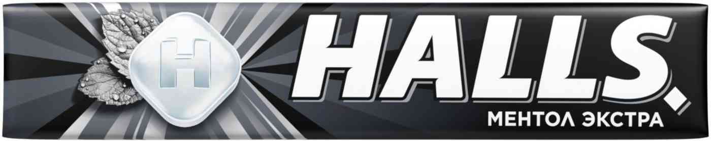 Карамель леденцовая Halls Ментол экстра, 24,5г